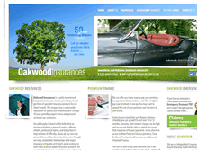 Tablet Screenshot of oakwoodgroup.co.uk